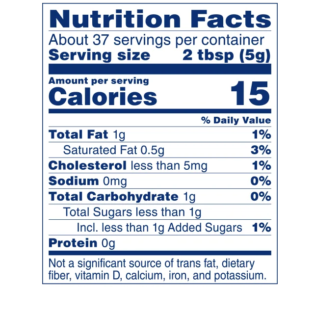 Tabla Nutricional