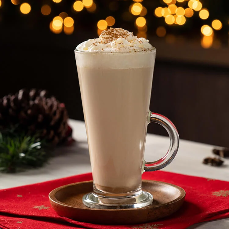 Chai late con crema batida
