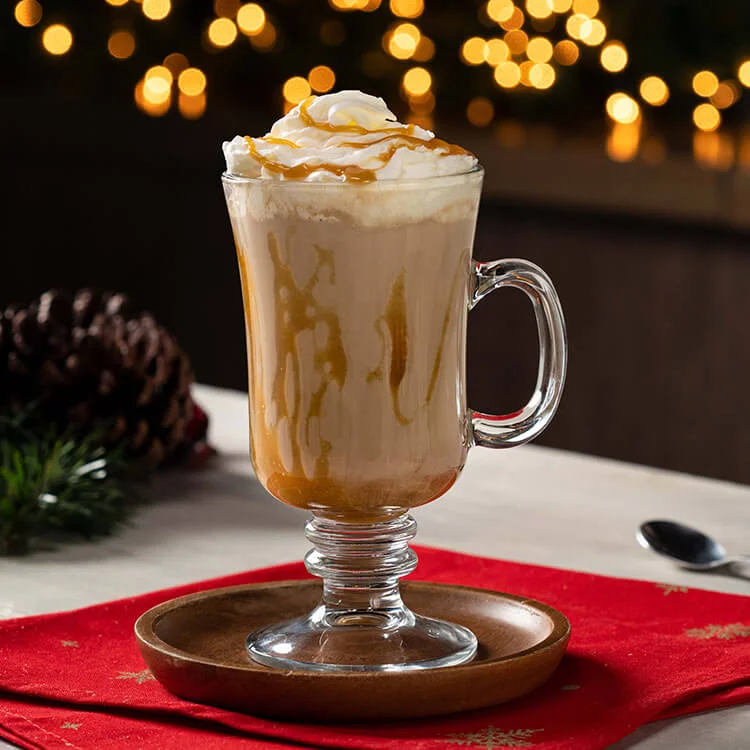 Moka de caramelo caliente